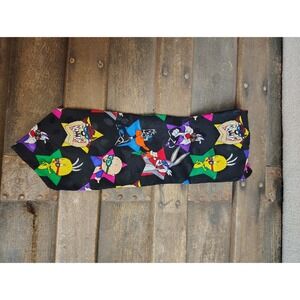 Looney Tunes Tie 1993 Cartoon Characters Bugs Bunny‎ Taz Sylvester